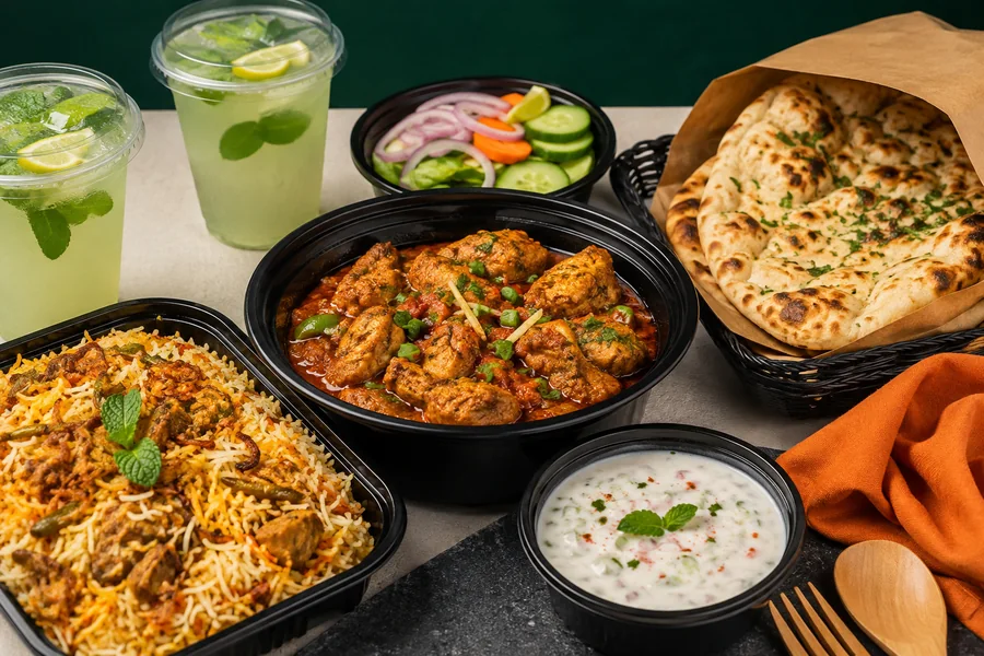 Gaahaq Pakistani food delivery family