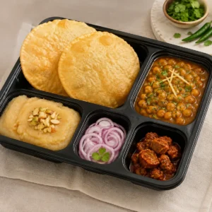 Halwa Puri Nashta Box - Gaahaq food delivery Pakistan